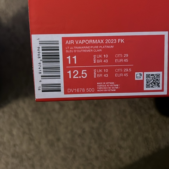 Air vapor max 2024 FK - Picture 6 of 6